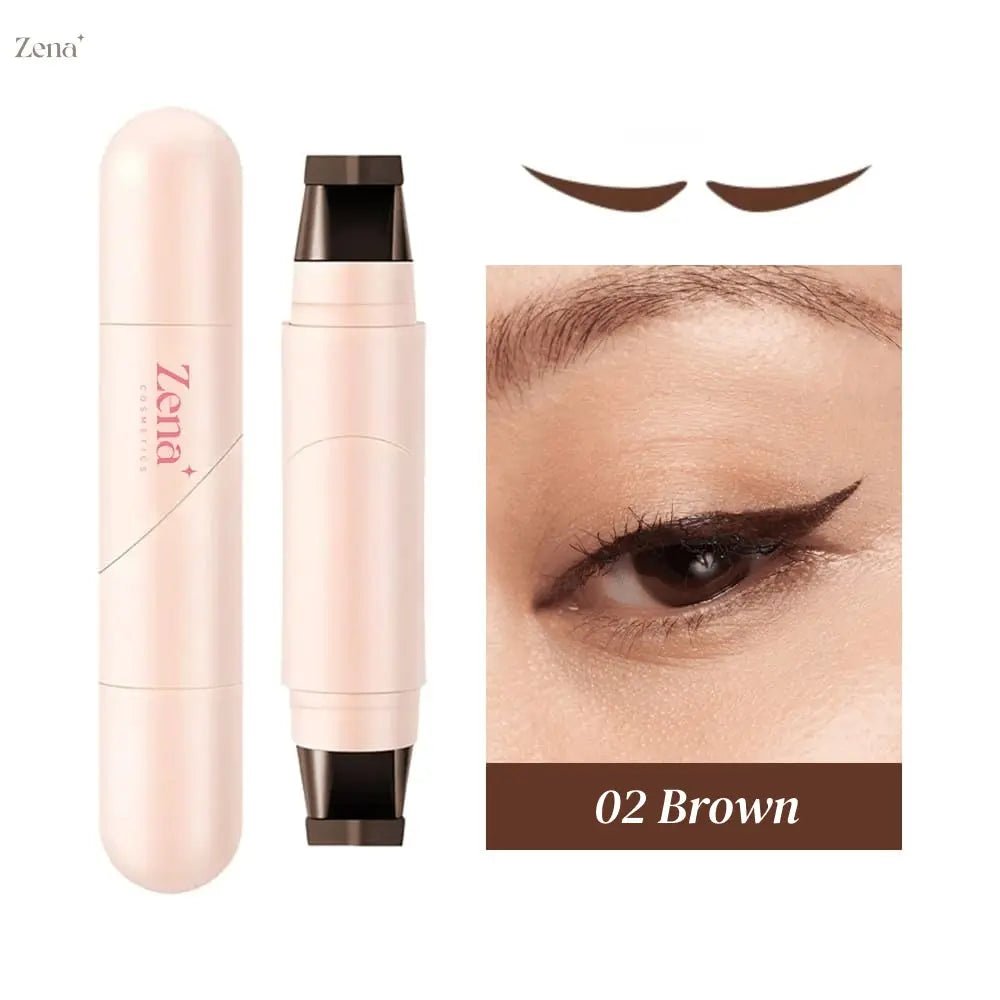Perfect Wings Eyeliner Stamp in brown